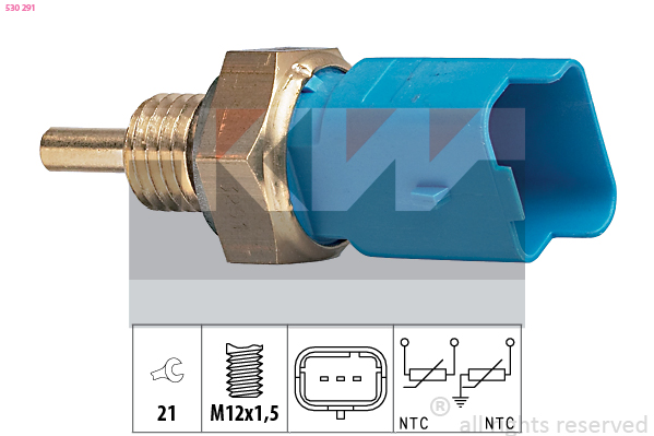 Senzor,temperatura lichid de racire 530 291 KW